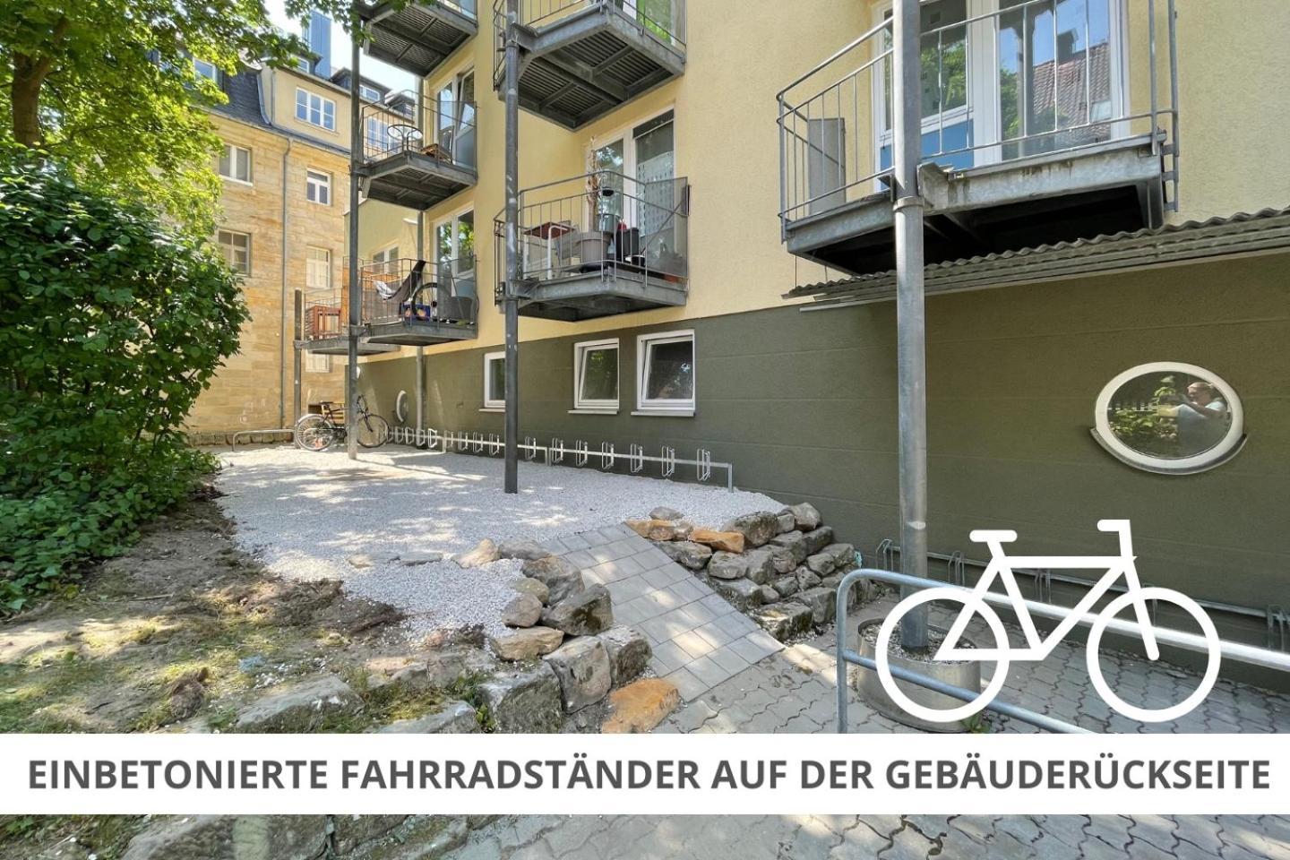 Apartment Wahnfried No4 - Zentral Wohnen Mit Kueche Und Duschbad, Parkplatz, 300M Zur Fussgaengerzone ไบรอยท์ ภายนอก รูปภาพ