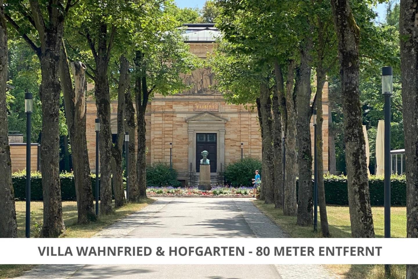 Apartment Wahnfried No4 - Zentral Wohnen Mit Kueche Und Duschbad, Parkplatz, 300M Zur Fussgaengerzone ไบรอยท์ ภายนอก รูปภาพ